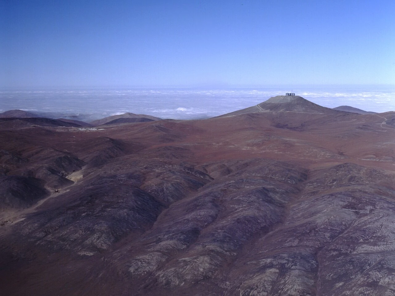 Atacama mountain terrain, original photograph