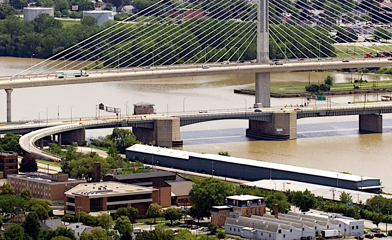 Toledo bridges, original photograph